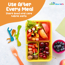 Load image into Gallery viewer, Clean Idea Kids Ecoflosser Individually Wrapped 150 pieces Plant Based Flossing Picks - Clean Idea