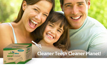 Load image into Gallery viewer, Clean Idea Ecoflosser Individually Wrapped 180pieces Plant Based Flossing Picks - Clean Idea