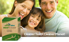 Load image into Gallery viewer, Clean Idea Ecoflosser Flossing Picks - 300 pieces Plant Based Flossing Picks - Clean Idea