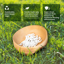 Load image into Gallery viewer, Clean Idea Eco Flosser Flossing Picks - 300 pieces Plan Based Flossing Picks - Clean Idea