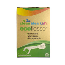 Load image into Gallery viewer, Clean Idea Kids Ecoflosser - 200ct Plant Based Flossing Picks - Clean Idea
